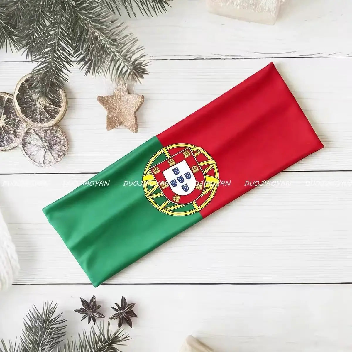 Bandeau de sport pour football américain avec drapeau national 2026, adapté aux garçons et aux filles.