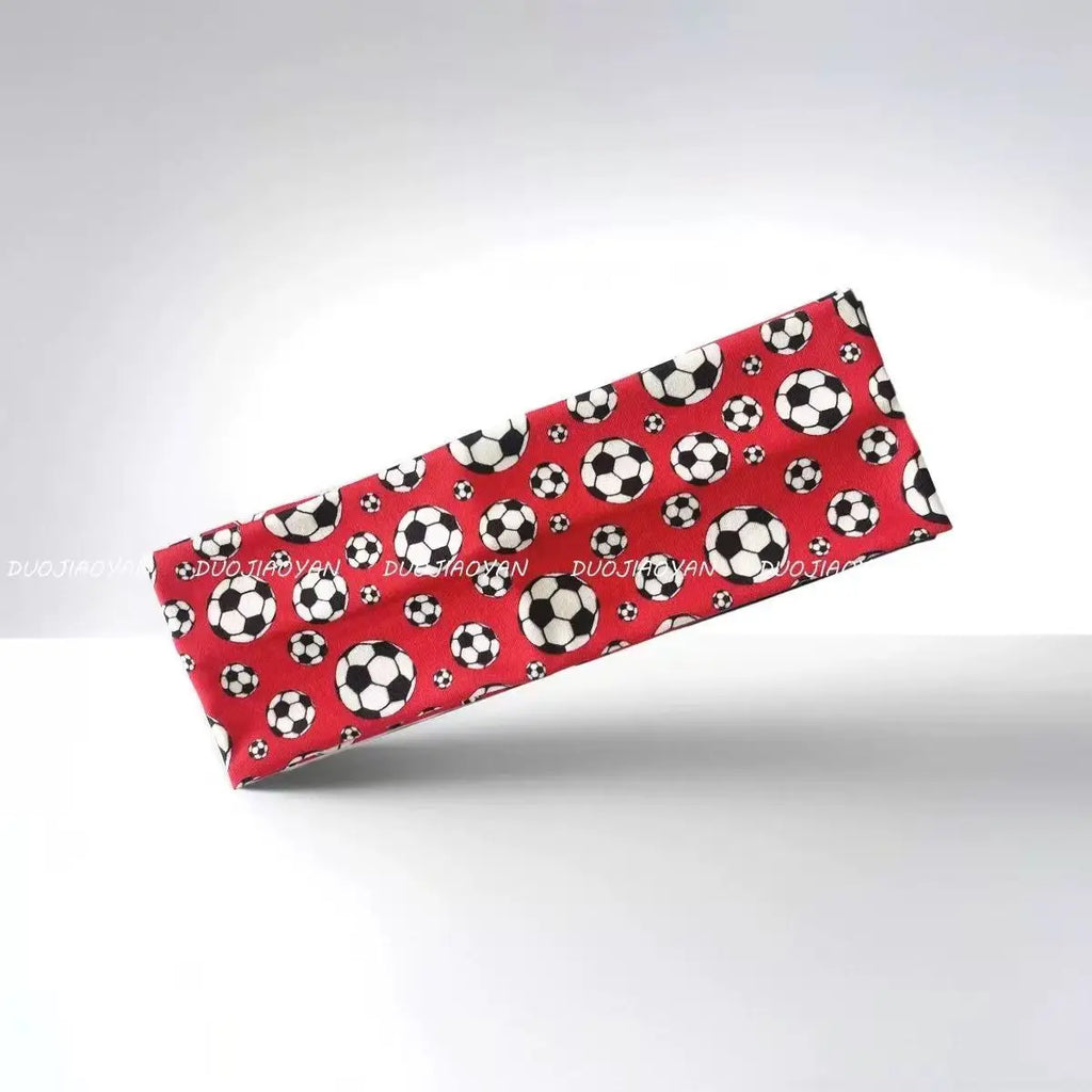 Bandeau de sport pour football américain avec drapeau national 2026, adapté aux garçons et aux filles.