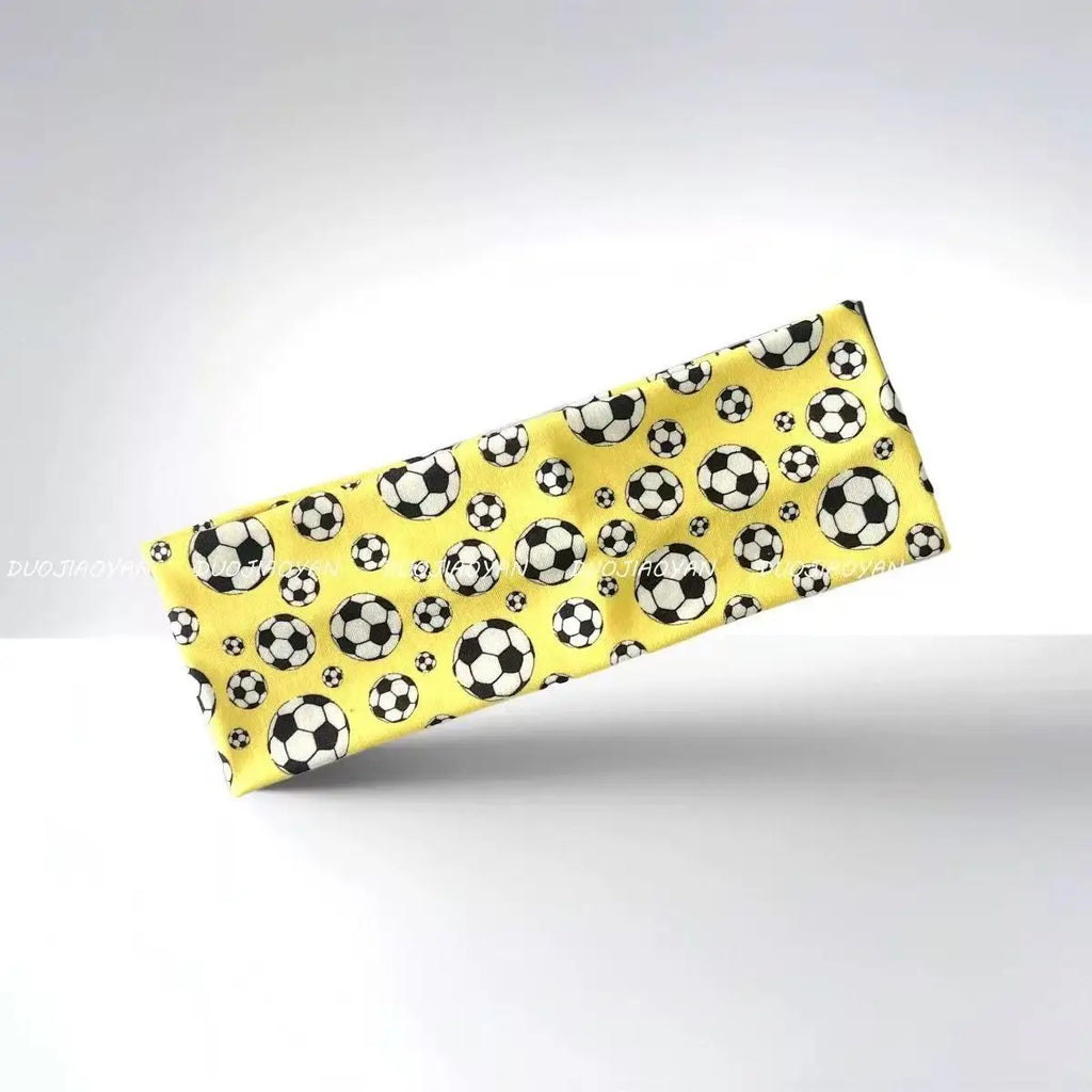 Bandeau de sport pour football américain avec drapeau national 2026, adapté aux garçons et aux filles.