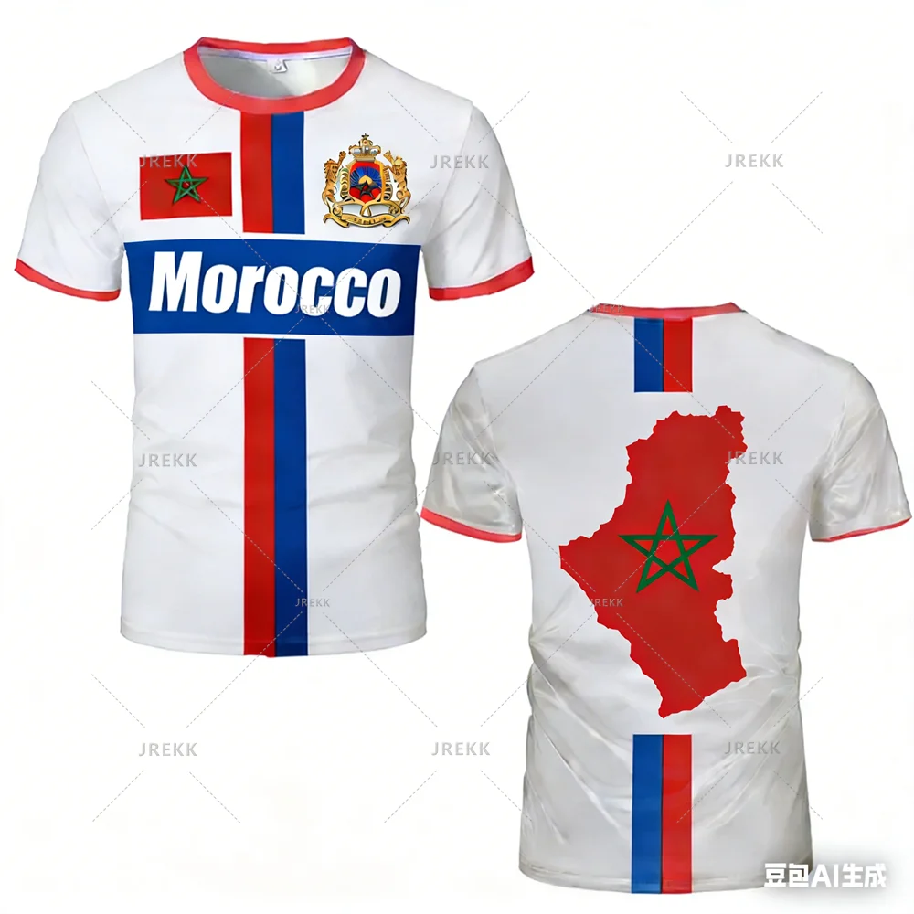 Maillot Maroc 2026 – Drapeau, Séchage rapide
