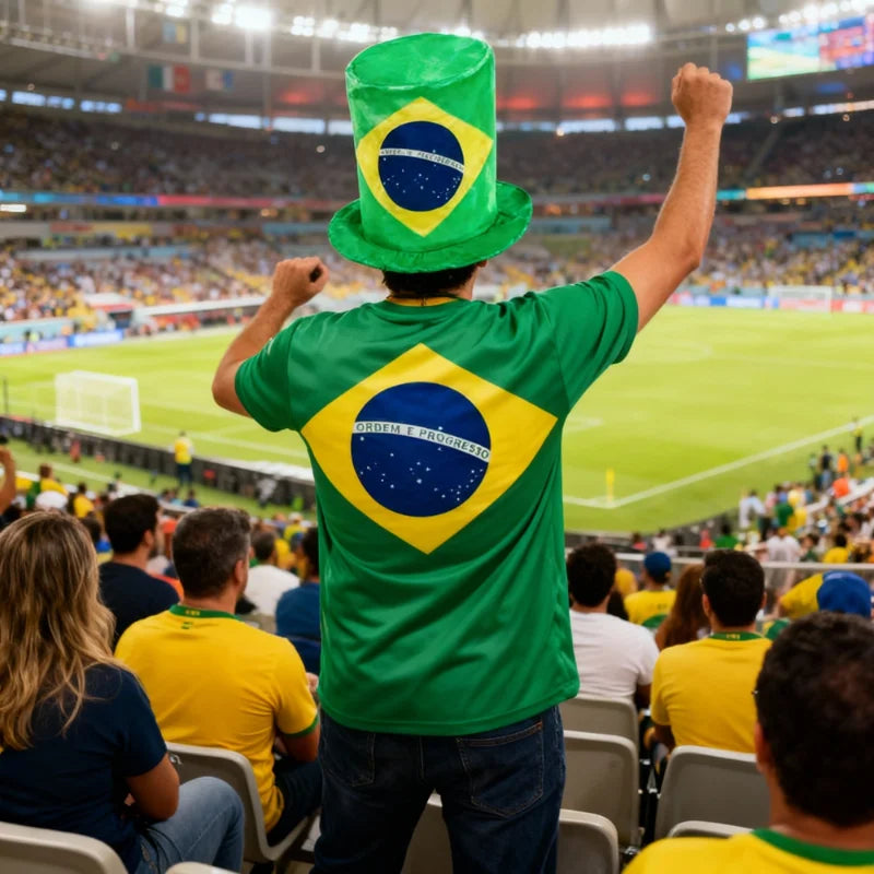 Chapeau de drapeau de l'équipe nationale des événements de football mondial, chapeau haut-de-forme pour les fans du tournoi de football, pour les carnaval et les célébrations de fête de football, 2026