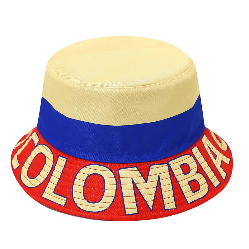 Chapeau Bob Réversible Drapeaux Nationaux 2026 pour Hommes et Femmes, Chapeau de Pêcheur pour Fans de Football, Idéal Fête et Coupe du Monde