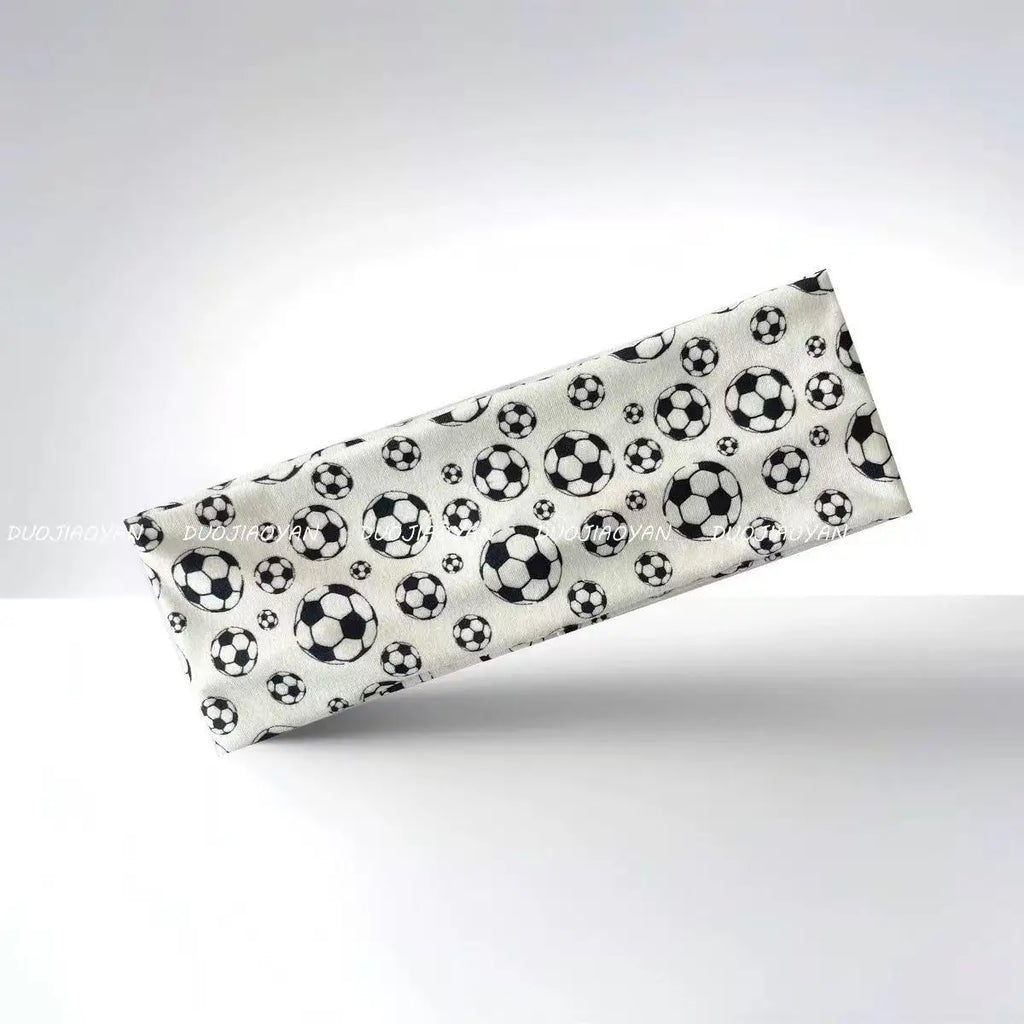 Bandeau de sport pour football américain avec drapeau national 2026, adapté aux garçons et aux filles.