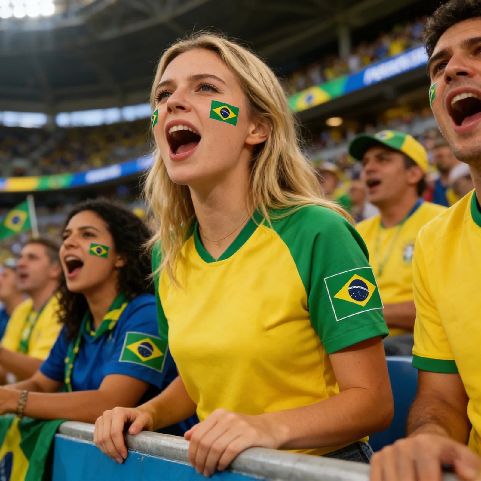 Tatouages/autocollants pour le visage pour les fans de football américain, accessoires de cheering pour événements, tatouage temporaire drapeau national, adapté aux adultes et aux enfants