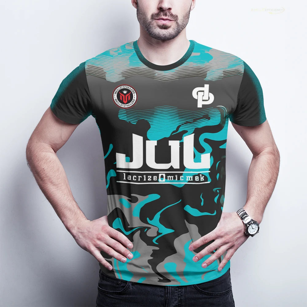 Maillot Football JUL Tchikita – Séchage rapide, Style 3D