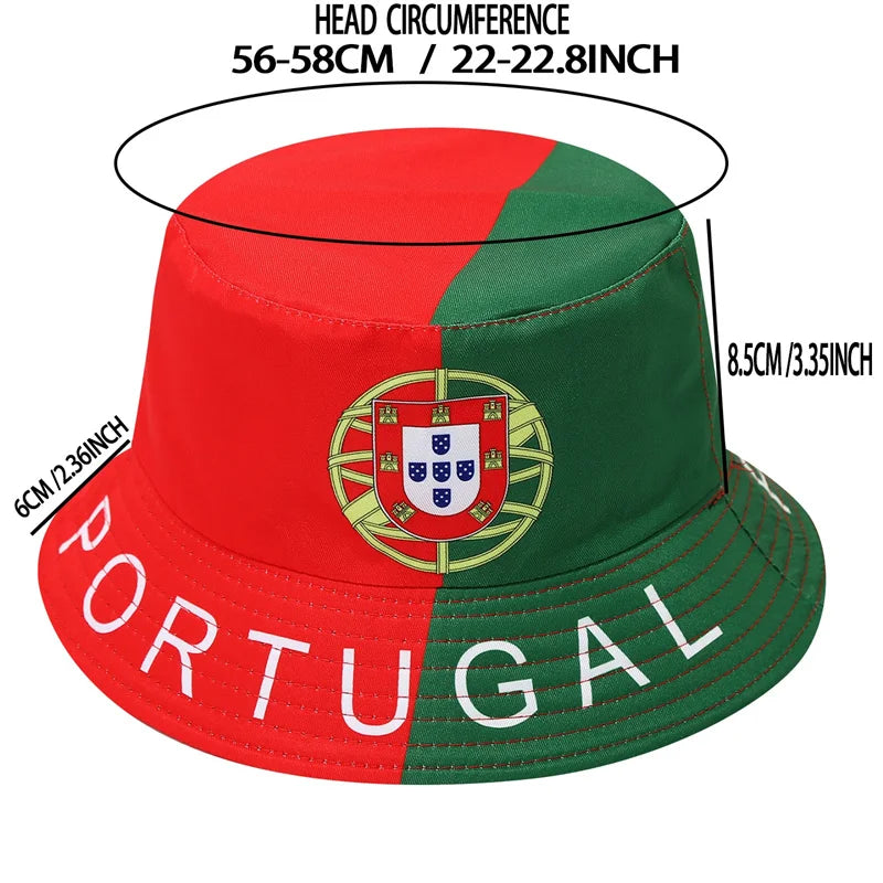 Chapeau Bob Réversible Drapeaux Nationaux 2026 pour Hommes et Femmes, Chapeau de Pêcheur pour Fans de Football, Idéal Fête et Coupe du Monde