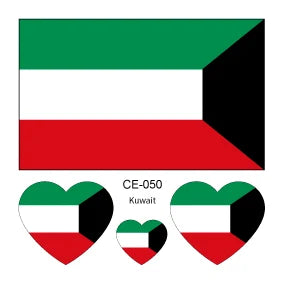 10 feuilles drapeau National tatouage temporaire visage bras hommes femmes faux Tatoo brésil russie amérique allemagne jeux de Football tatouages